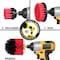 Drill Brush Power Scrubber By Useful Products 5 in W 5 in L Brush, Red Red-Orig-Red-2-4-Lim-Short - alternate 6